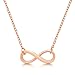 Infinity Necklace .925 Sterling Silver