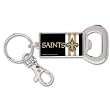 New Orleans Saints Bottle Opener Metal Keychain