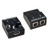 USB 2.0 Manual Switch - Share Peripherals such as: Printer/ Scanner/ Camera/ Webcam/ Skype Phone/ Flash Drive/ External HDD Electronics