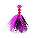Eagle Claw ECSSJ14-013 Salmon/Steelhead Jig, Pink/Black
