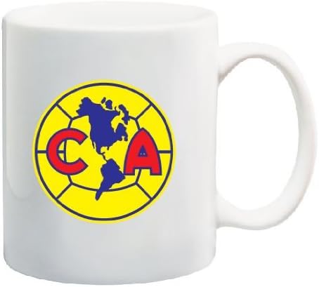 Cruz Aguilas Del America Futbol Club Liga MX FMF Logo Coffee Mug Futbol Mexico Souvenir