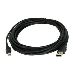 USB 2.0 Hi-Speed A to mini-B 5 pin Cable (PSP/Cameras etc) - 1.8m