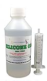 LINCS PRODUCTS® 100% SILICONE OIL FOR TREADMILL LUBRICANT FOR BELTS/ROLLERS 250ml BOTTLE WITH 10ML SYRINGE