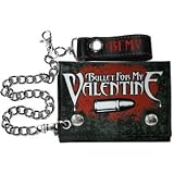 Bullet For My Valentine - Wallets - Leather Biker Tri-fold