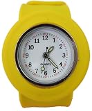 Acczilla Slap Watch - Silicone Slap On Watch - Yellow - Childrens Size on sale