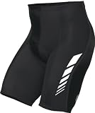 Descente Men's Cycling Prologue Short With Chevrns, Black, X-Large