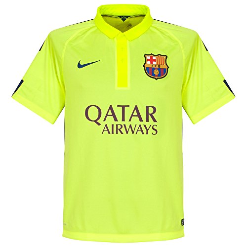 Nike FC Barcelona Short-Sleeve Stadium Jersey Fld (VOLT ICE/VOLT)