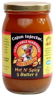 Cajun Injector Hot N' Spicy Butter 16 oz Jar (mild)