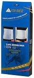 ITA-MED  4 Pannel Abdominal Binder, With Breathable Elastic, (Men) Large