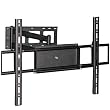 TV LCD Plasma Wandhalterung (kipp und schwenkbar), schwarz, massiv und funktional. Universeller Wandhalter f�r Flachbildfernseher. Gr��e von 32 bis 50 Zoll. F�r Pioneer LG Samsung Toshiba Philips Panasonic Sony Sharp usw