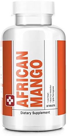 Rated Vitamins African Mango Premium Appetite Suppressant & Diet and Weight Loss Supplement - 500mg 60 Tablets