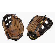 12 1 2 A2K&reg; Reinforced Dual-Post Web Outfielder's Baseball Glove from Wilson (Worn on... by Wilson