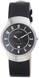 Skagen Herrenarmbanduhr Slimline Titan Leder 533LTLM
