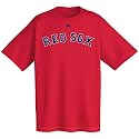 Boston Red Sox Official Wordmark Short Sleeve T-Shirt