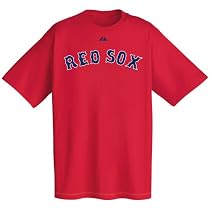 Boston Red Sox Official Wordmark Short Sleeve T-Shirt