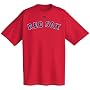 Boston Red Sox Official Wordmark Short Sleeve T-Shirt
