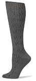 Hue Women's Cotton Cable Knee Sock