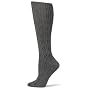 Hue Women's 3-Pack Cotton Cable Knee Socks