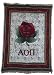 Alpha Omicron Pi Greek Throw Blanket Rug Afghan New Gift