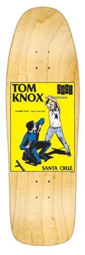 Santa Cruz Skate Knox Cop Beater Powerply Decks, 31.5 x 9.5 – Inches