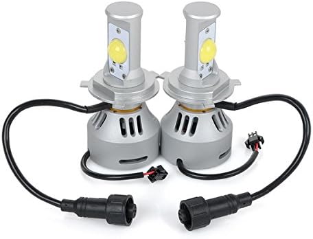 Suparee 72W 6400LM H4 Hi/low Cree X-lamp Mtg2 Led Car Headlight Lamp White 6000k Dc12/24v Bulbs