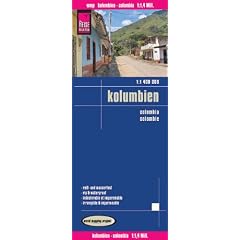 Kolumbien 1 : 1 400 000: rei�- und wasserfest