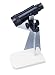 Wide-field microscope with stand; magnification, 35x; field of view, 7.6 mm; working distance, 69mm