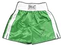 Joe Frazier Signed Green Everlast Trunks