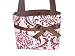 Boutique Handbag - Pink and Brown - So Hot! Handbag - by CJ Brady Purses