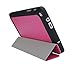 iShoppingdeals Light Coral Slim Shell Case for Acer Iconia Tab 8 A1-860 8-Inch Android Tablet -Ultra Slim Durable Lightweight Tri-fold Stand Folding Cover Case