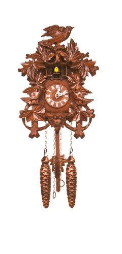 German Cuckoo Clock - Carved Birds