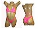 Figure Competition Posing Suit Wet Look Fabric