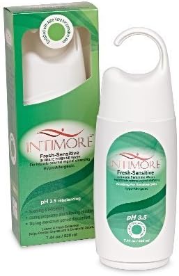 Intimore Feminine Wash Fresh-Sensitive with Aloe-Vera, 7.44-Ounce Bottle (Pack of 3) by Intimore