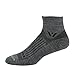 Swiftwick - PURSUIT TWO, Quarter Crew Socks for Trail Running and Cycling, Heather, Large