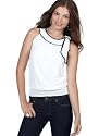 BCX Top, Sleeveless with Bow Detail