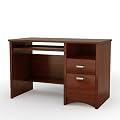 South Shore Furniture Gascony Collection Small Desk, Sumptuous Cherry