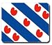 Frisian Friese Friesland Flag Mousepad Mouse Pad Mat