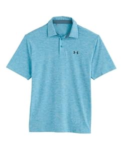 Under Armour Men's UA Elevated Heather Polo Large ALPINE