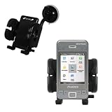 Pharos PGS Phone 600 Flexible Car Windshield Holder - Gomadic Brand