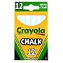 Crayola White Chalk - 12/Pkg