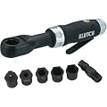 Klutch Mini Thru-Hole Air Ratchet - 8.26in. Long