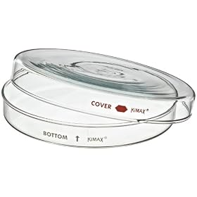 Kimble, Kimax, Petri Dishes, Complete Set, 150 x 20mm (Pack of 12)