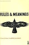 Rules and meanings : the anthropology of everyday knowledge : selected readings