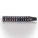 Roo Beauty Ltd Pochette de rangement pour vernis à ongles Motif léopard