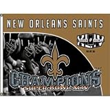 NEW Orleans Saints Banner Flag Poleflag 3" By 5"