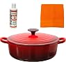 Le Creuset 32800円相当【福袋】ココット・ジャポネーズ クリーナー タオル セット チェリーレッド