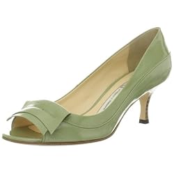 nutslly open toe French tongue pumps