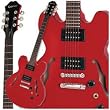 Epiphone DOT Studio Electric Guitar with Gloss Finish, Cherry