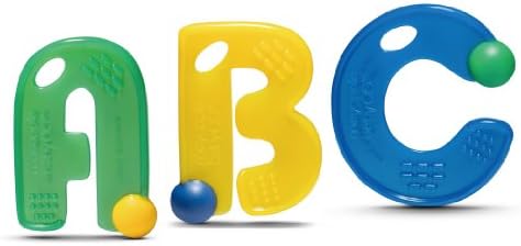 Mayapple Baby® - ABC Teething Letters™ - 3 Silicone Teethers - Kiwi Set