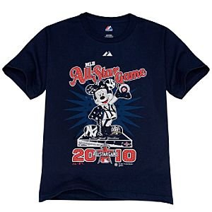 Disney AllStar Game New York Yankees Mickey Mouse Tee for Kids